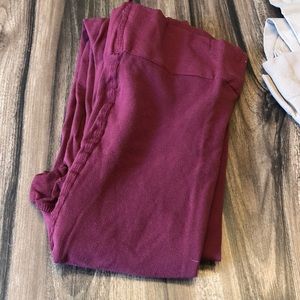 Maroon Snag tights size G like new